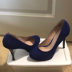 Blue heels